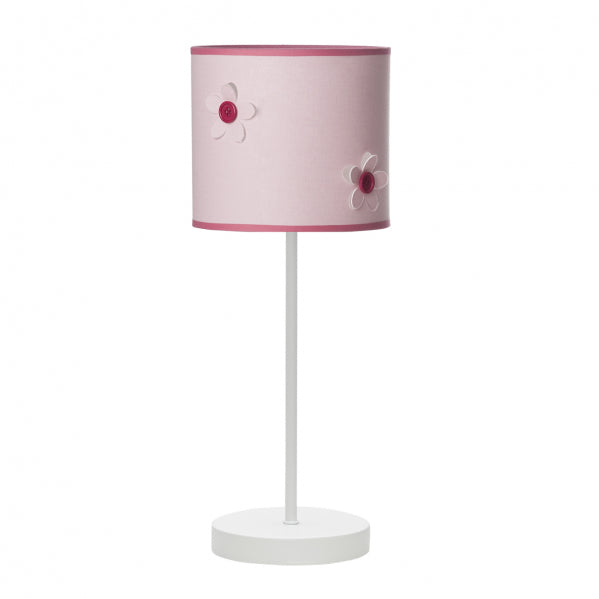 BOTON table lamp 1xE14 textile pink