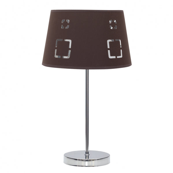 CELAYA table lamp 1xE14 metal / textile brown