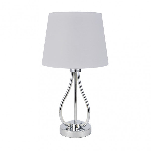 DUBROVNIK table lamp 1xE27 9W chrome