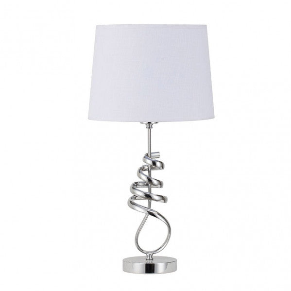 ENCINA table lamp 1xE27 chrome