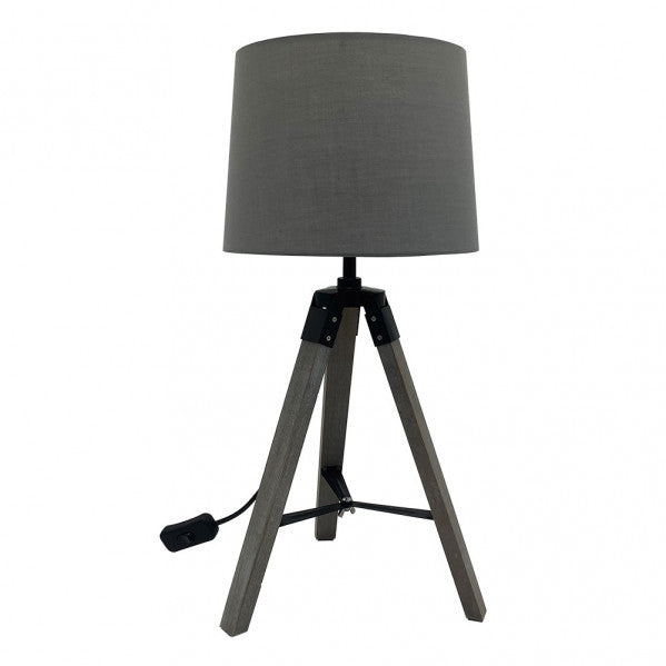 JULEN table lamp 1xE27 grey