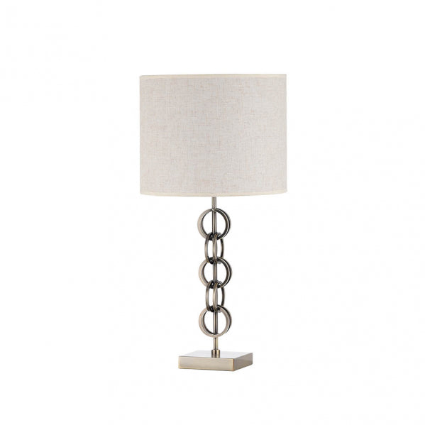 KOTO table lamp 1xE27 leather
