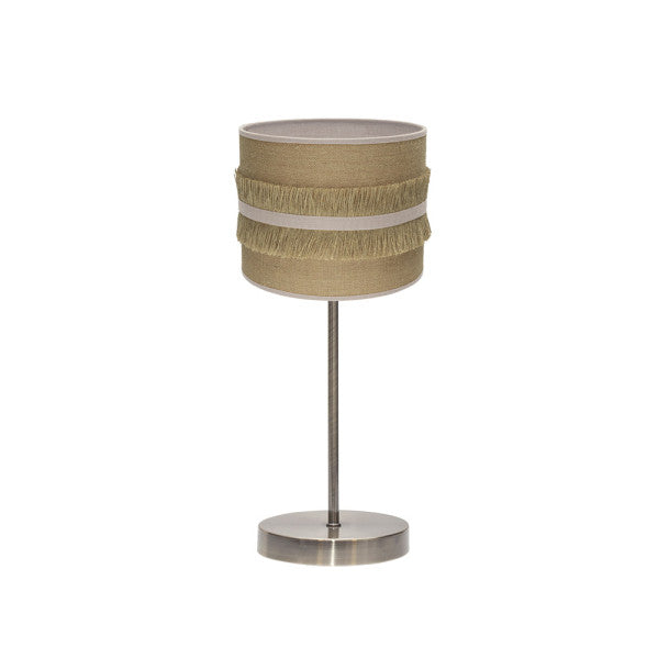 NATALIA table lamp 1xE14 metal / textile beige
