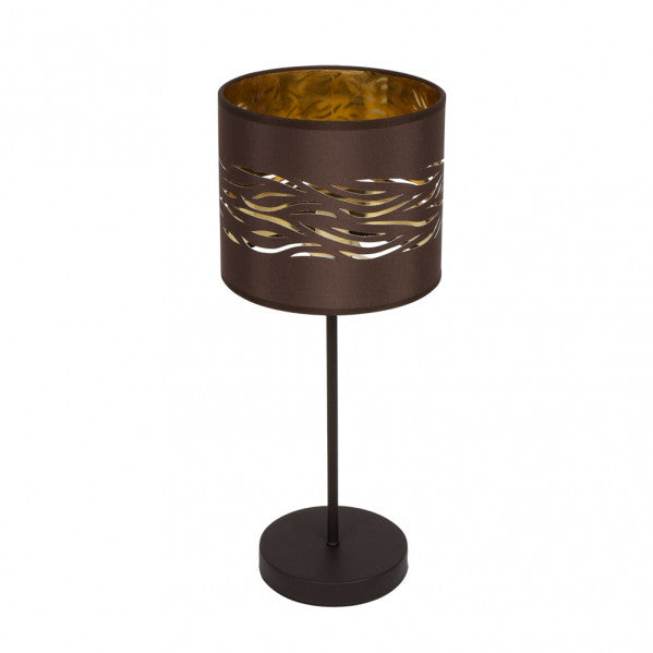 NIEBLA table lamp 1xE14 brown
