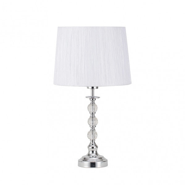 NOGAL table lamp 1xE27 chrome