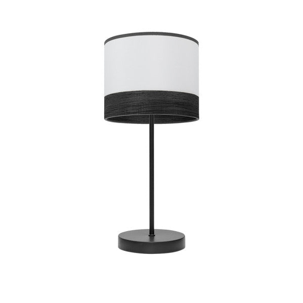 OLGA table lamp 1xE14 metal / textile white