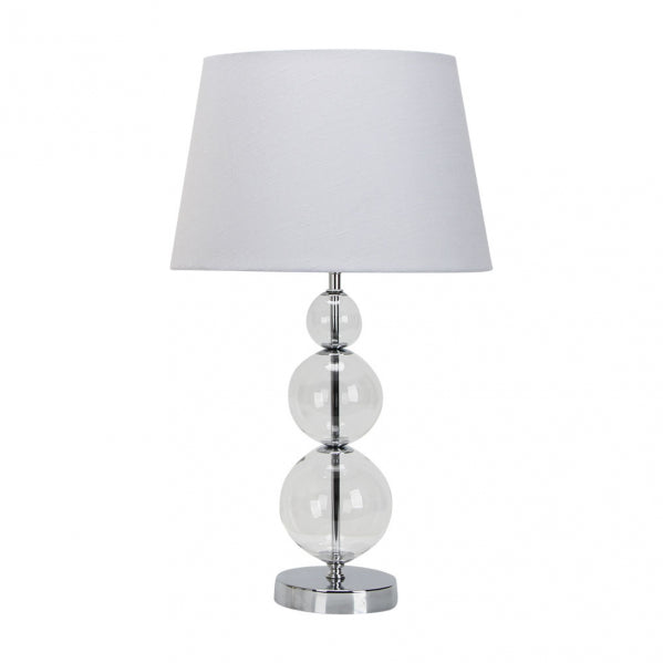 PLATY table lamp 1xE27 chrome