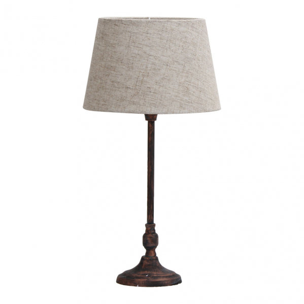 RASBORA table lamp 1xE27 brown