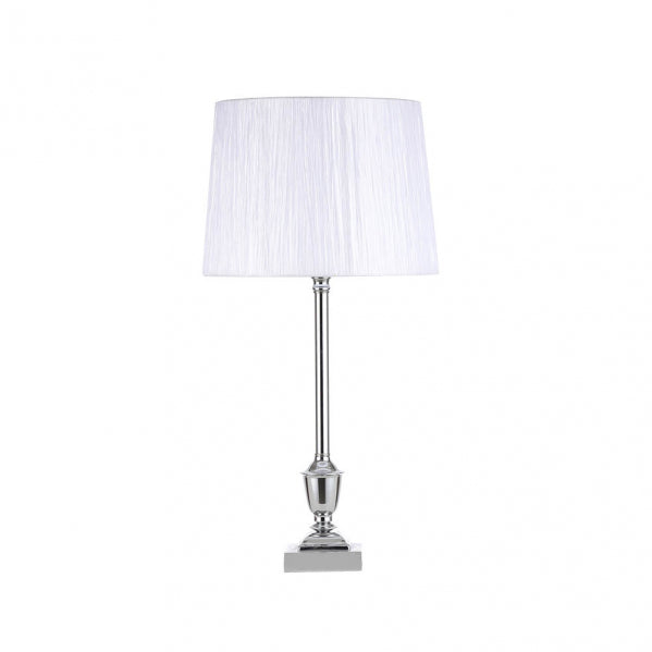 ROBLE table lamp 1xE27 chrome