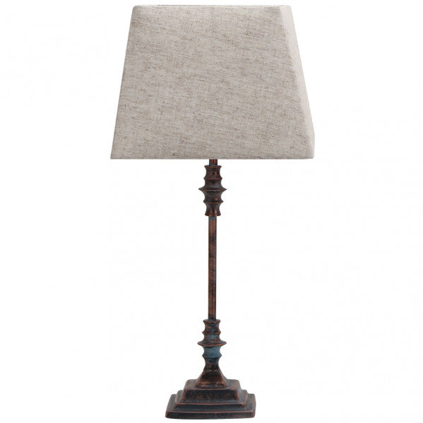 SHUBUNKIN table lamp 1xE27 brown