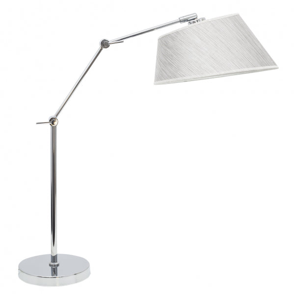SUMATRA table lamp 1xE27 metal / textile grey