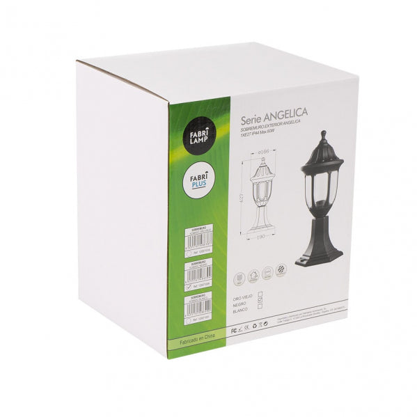 ANGELICA street light 1xE27 polycarbonate white