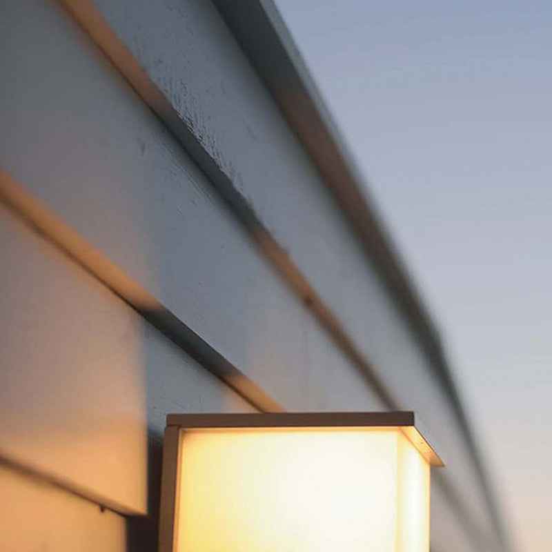 Outdoor wall light Elstead Lighting (TORSTEN-SQ) Torsten die-cast aluminium, polycarbonate E27